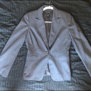 Banana Republic Grey Wool Blazer